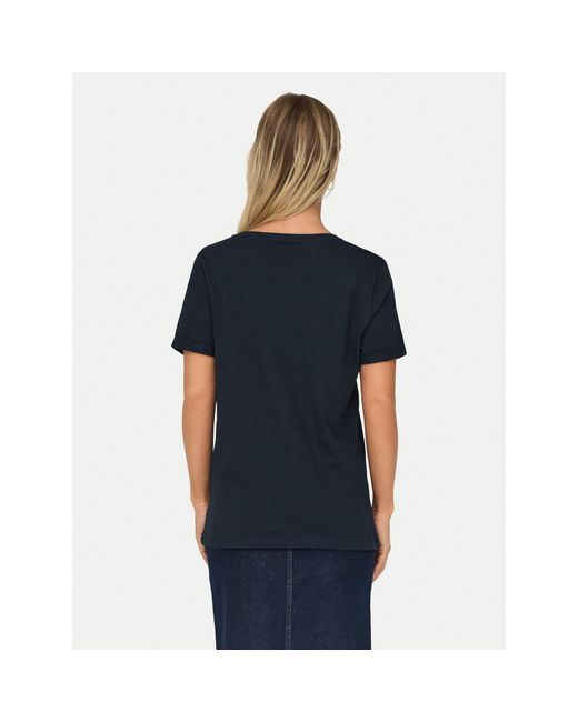 ONLY Blue T-Shirt Kita 15244714 Regular Fit