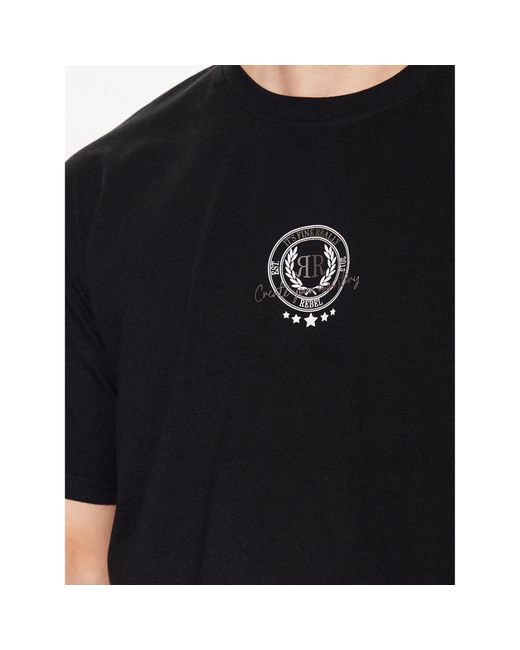 Redefined Rebel T-Shirt Alex 221027 Boxy Fit in Black für Herren