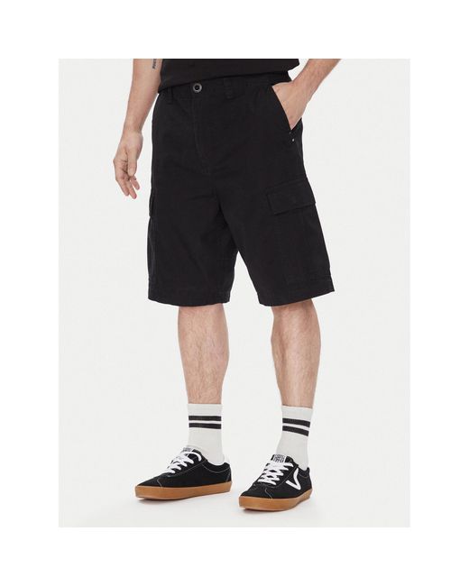 Volcom Stoffshorts Strange Tripper A0912502 Loose Fit in Black für Herren