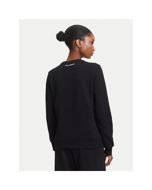 Karl Lagerfeld Black Sweatshirt A3W20010 Regular Fit