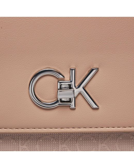 Calvin Klein Brown Handtasche Re-Lock K60K611755