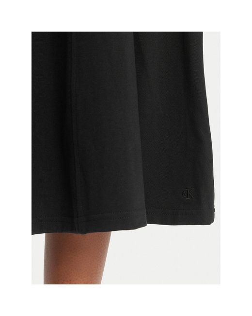 Calvin Klein Black Kleid Für Den Alltag Lv047F203G Regular Fit