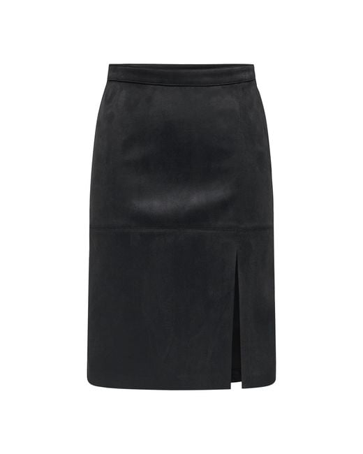 ONLY Black Rock Aus Kunstleder Loline 15357433 Regular Fit