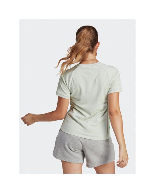 Adidas Gray T-Shirt ESSENTIALS+ MADE WITH HEMP