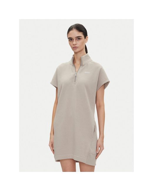 DKNY Gray Kleid Für Den Alltag Dp5D4895 Regular Fit