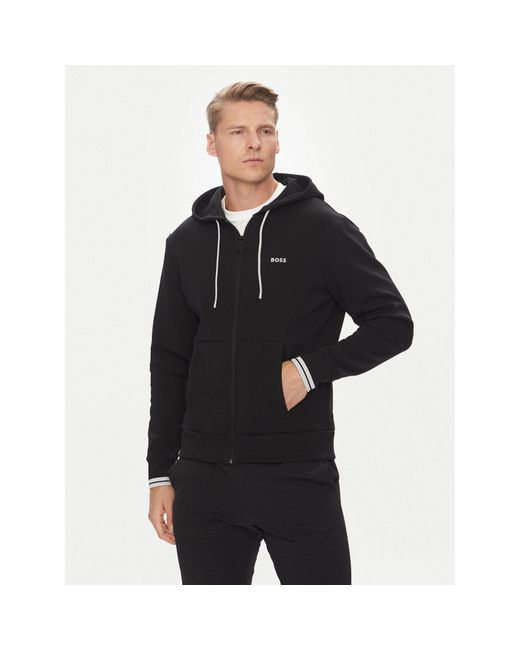 Boss Sweatshirt Fz Zone 50542974 Regular Fit in Black für Herren