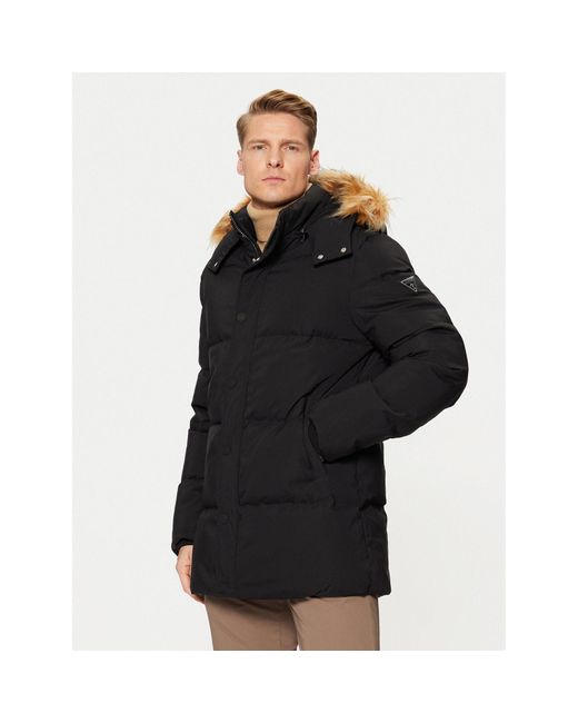 Guess Daunenjacke M4Bl53 Wg7X2 Regular Fit in Black für Herren