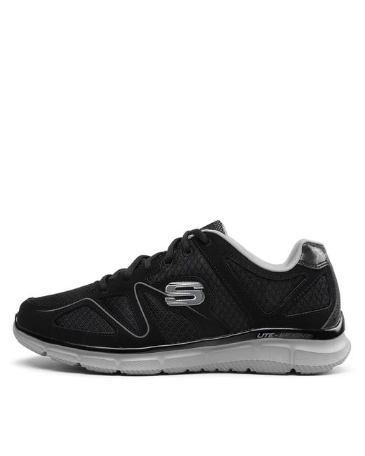 Skechers Sneakers Flash Point 58350/Bkgy in Black für Herren