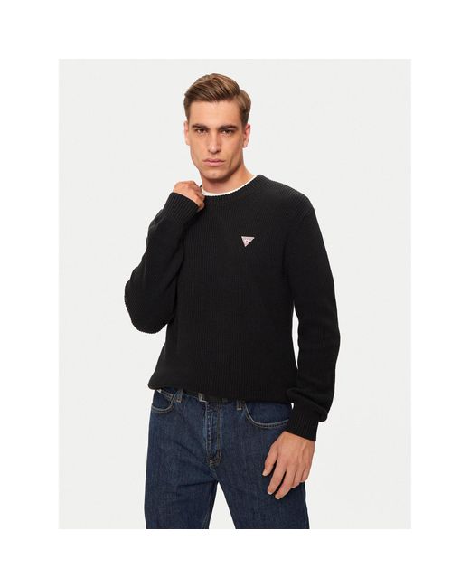 Guess Pullover M4Br30 Z3Hm1 Regular Fit in Black für Herren
