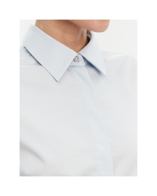 Guess White Hemd W5Rh31 Waf10 Regular Fit