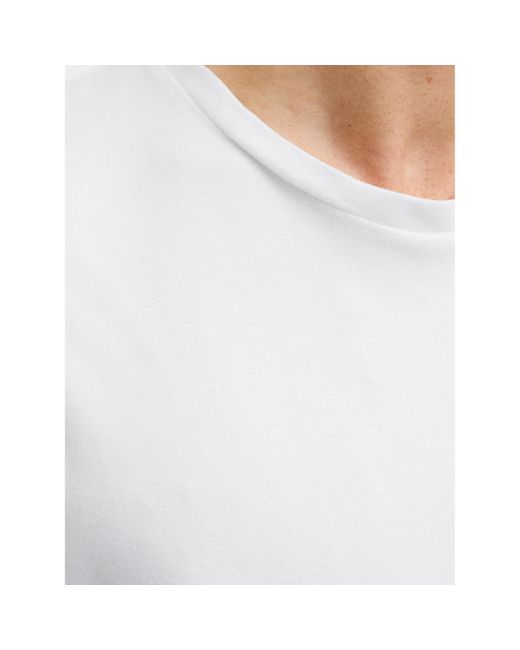 Jack & Jones Pyjama Max 12277165 Standard Fit in White für Herren