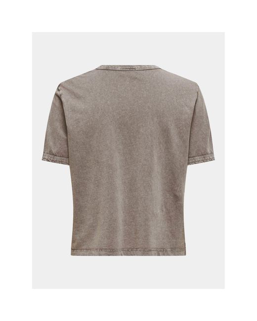 Jdy Gray T-Shirt Farock 15295583 Regular Fit