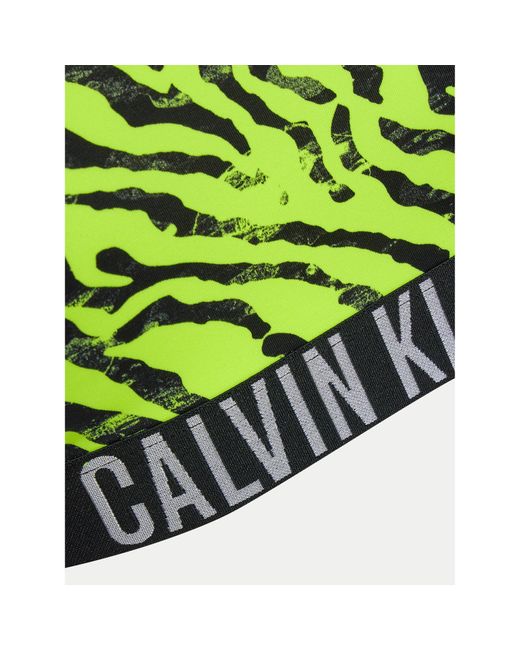 Calvin Klein Green Bikini-Oberteil Kw0Kw02333 Grün
