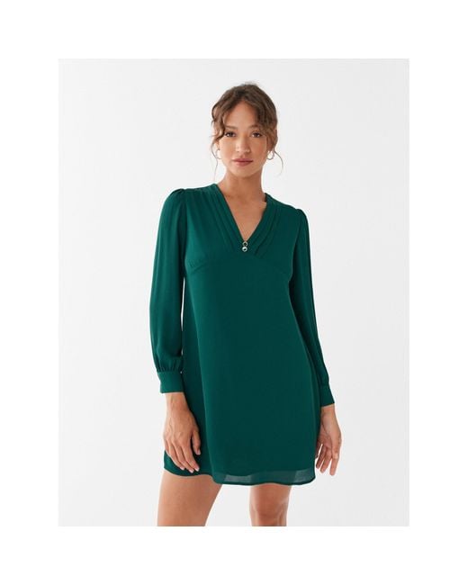 Liu Jo Green Kleid Für Den Alltag Mf3322 T0414 Grün Regular Fit
