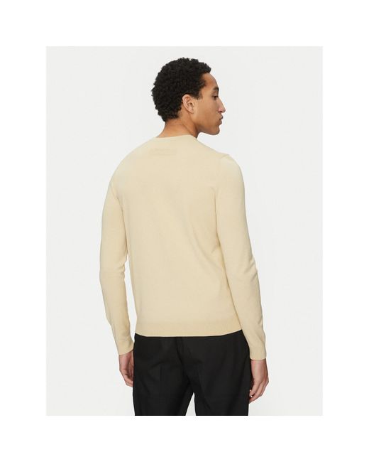 HUGO Pullover San Cody 50532074 Slim Fit in Natural für Herren
