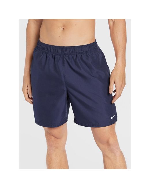Nike Badeshorts Essential Volley Nessa559 Regular Fit in Blue für Herren
