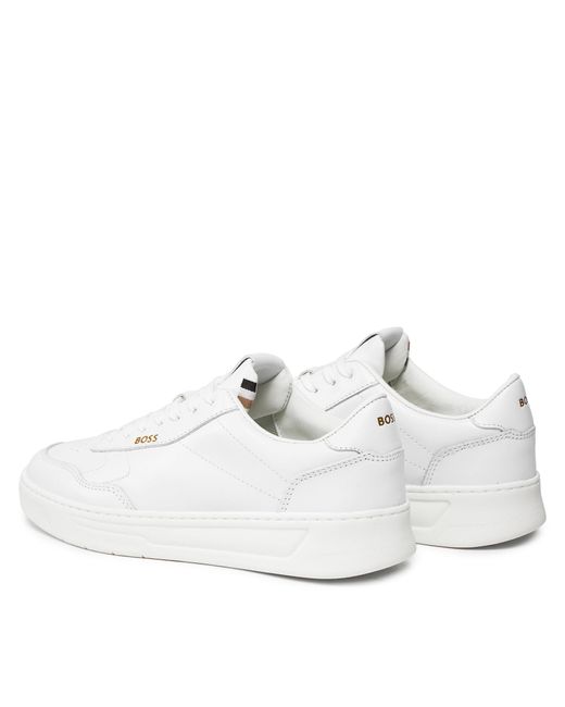 Boss White Sneakers Baltimore Tenn 50513566 Weiß