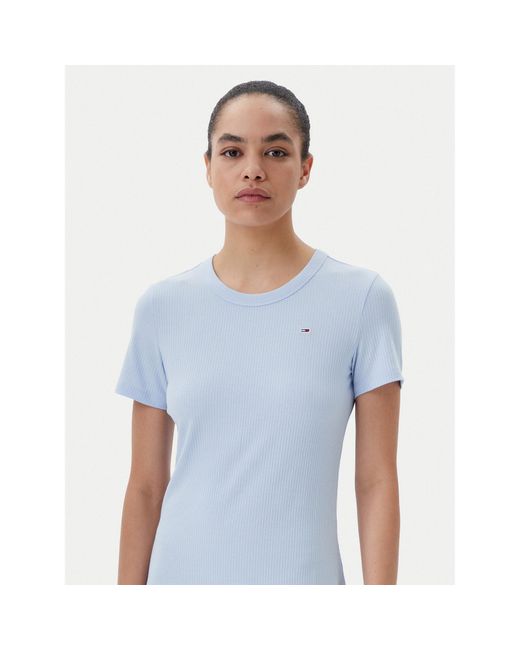 Tommy Hilfiger Blue Kleid Für Den Alltag Dw0Dw19721 Slim Fit