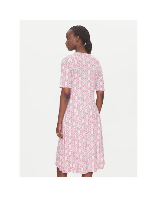 Olsen Pink Kleid Für Den Alltag 13002030 Regular Fit