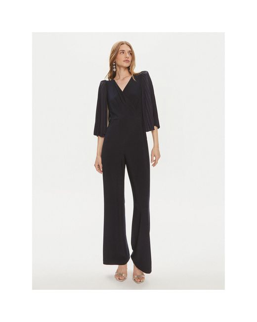 Joseph Ribkoff Blue Jumpsuit 241782 Regular Fit