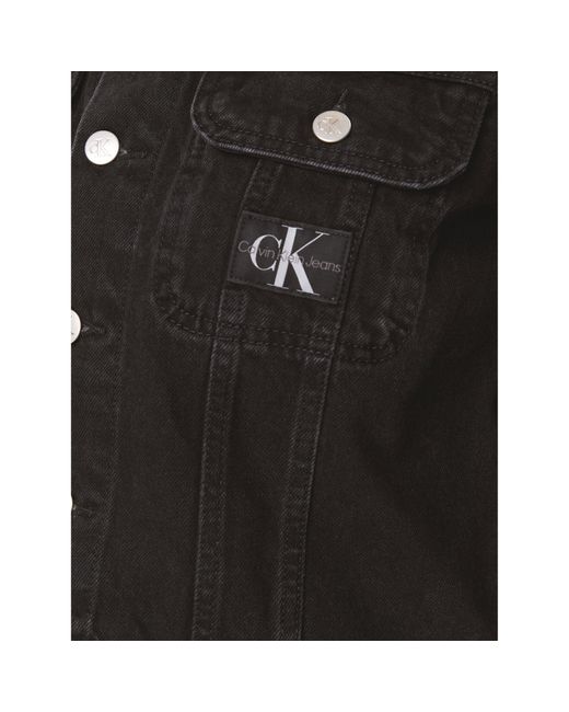 Calvin Klein Black Jeansjacke 90'S J20J221820 Regular Fit