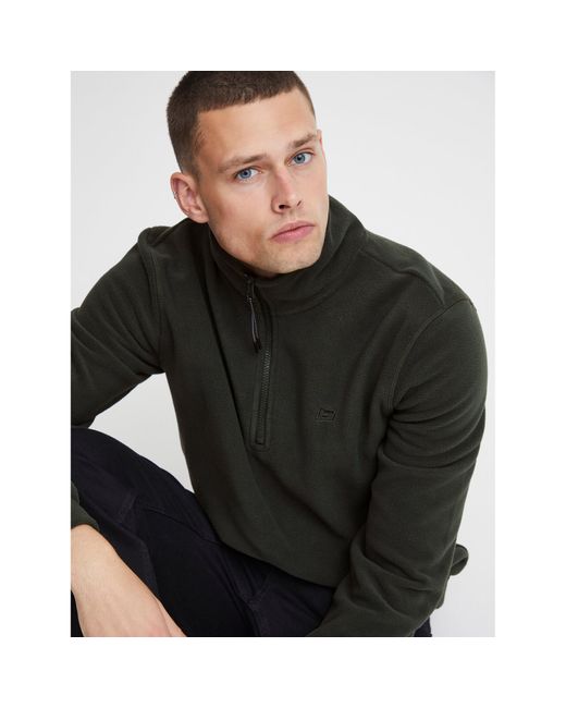 Blend Fleecejacke 20715836 Regular Fit in Black für Herren
