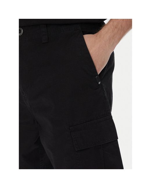 Volcom Stoffshorts Strange Tripper A0912502 Loose Fit in Black für Herren