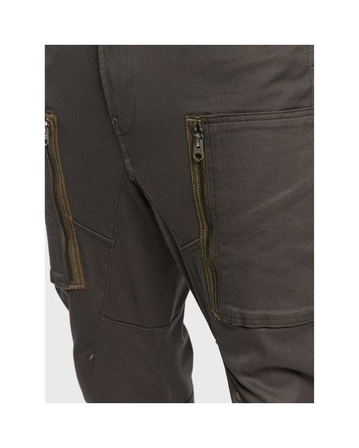 G-Star RAW Stoffhose Zip Pocket 3D D21975-C105-995 Skinny Fit in Gray für Herren