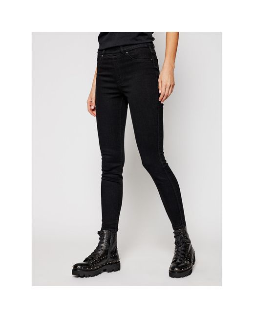 Spanx Black Jeans Ankle 20278R Skinny Fit