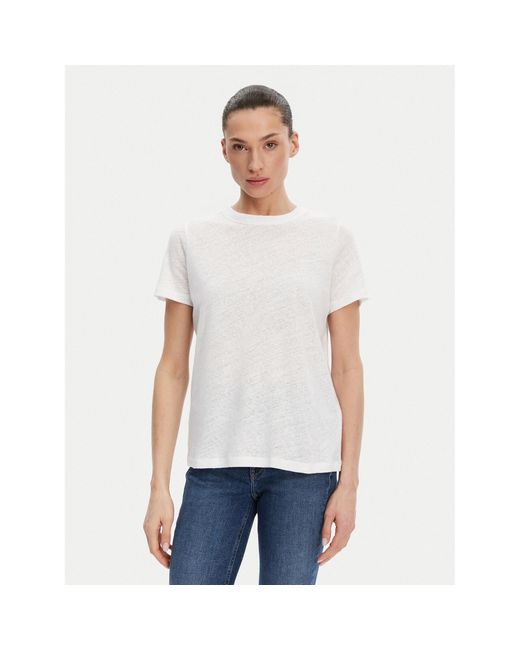 Calvin Klein White T-Shirt K20K208248 Relaxed Fit
