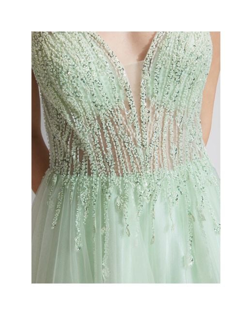 hey kyla Green Abendkleid 5Ag005Hk Regular Fit