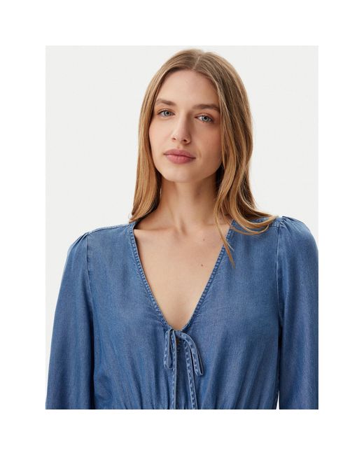 Tommy Hilfiger Blue Kleid Für Den Alltag Dw0Dw20612 Relaxed Fit