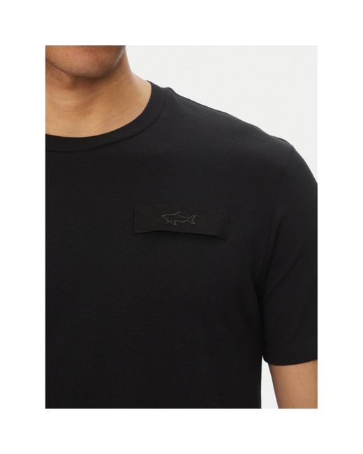 Paul & Shark T-Shirt 25411043 Regular Fit in Black für Herren