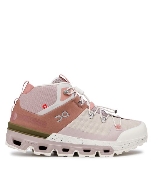 On Shoes Pink Trekkingschuhe Cloudtrax 5399054