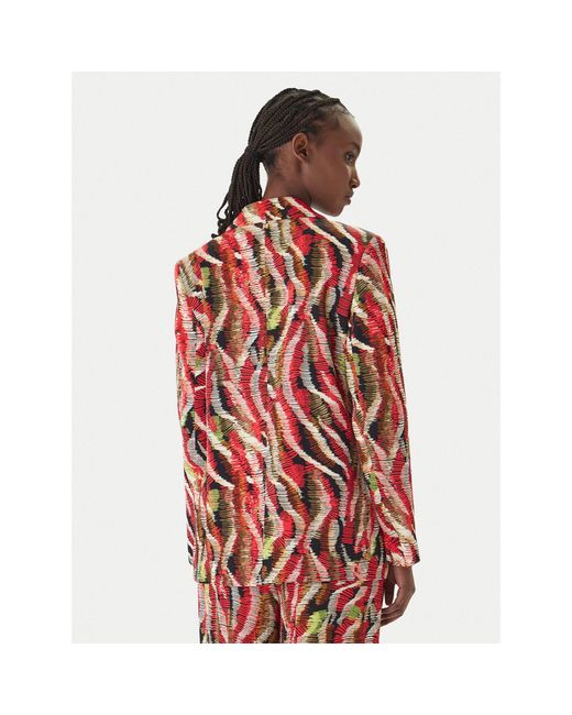 Lola Casademunt Red Sakko M2 Concrete Jungle Ms2602013 Regular Fit