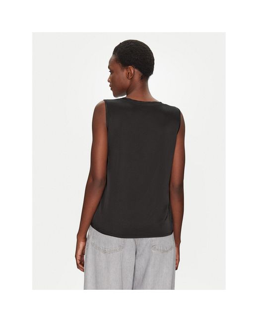 ViCOLO Black Bluse Td0006 Relaxed Fit
