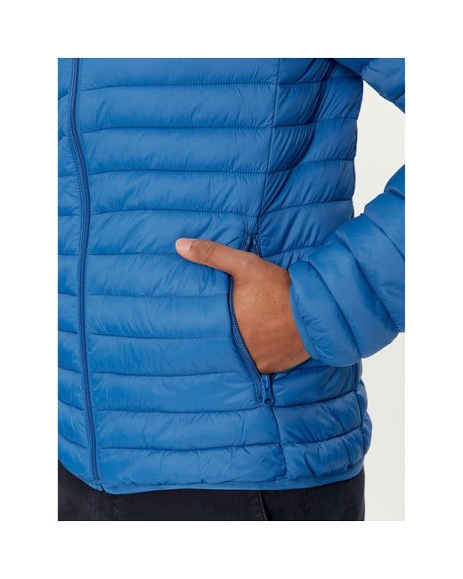 Benetton Übergangsjacke 2Ba2Un028 Regular Fit in Blue für Herren