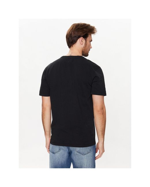 Redefined Rebel T-Shirt Zack Pcv221085 Boxy Fit in Black für Herren