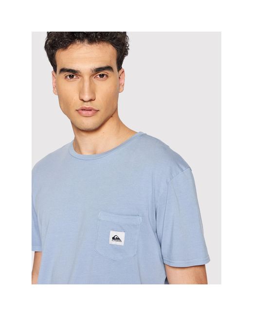 Quiksilver T-Shirt Sub Mission Eqyzt06692 Regular Fit in Blue für Herren