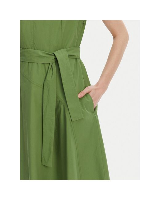 Weekend by Maxmara Green Kleid Für Den Alltag Magma 2515221142 Regular Fit