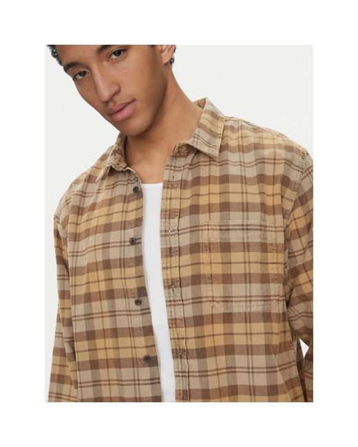 Vans Hemd Nate Vn000M10 Regular Fit in Natural für Herren