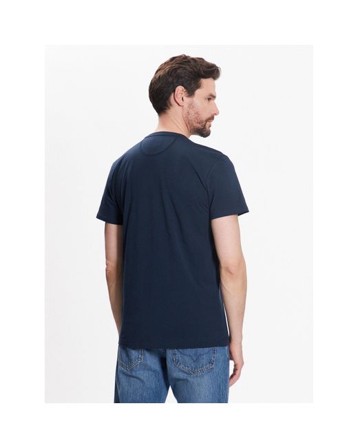 La Martina T-Shirt Vmr010 Js206 Regular Fit in Blue für Herren