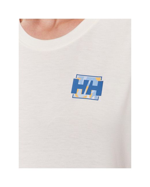 Helly Hansen White T-Shirt 63083 Regular Fit