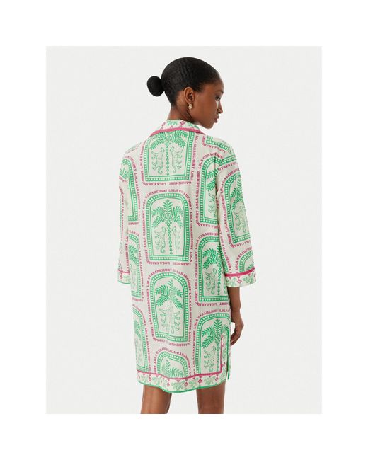 Lola Casademunt Green Sommerkleid Ls2616074 Regular Fit