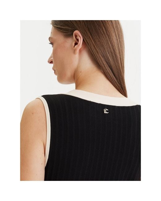 Lola Casademunt Black Strickkleid Ls2616160 Regular Fit