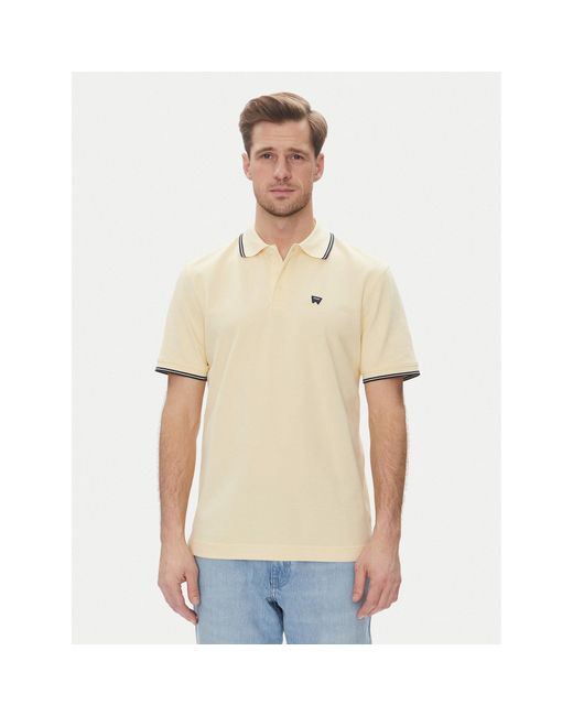 Wrangler Poloshirt 112362826 Regular Fit in Natural für Herren