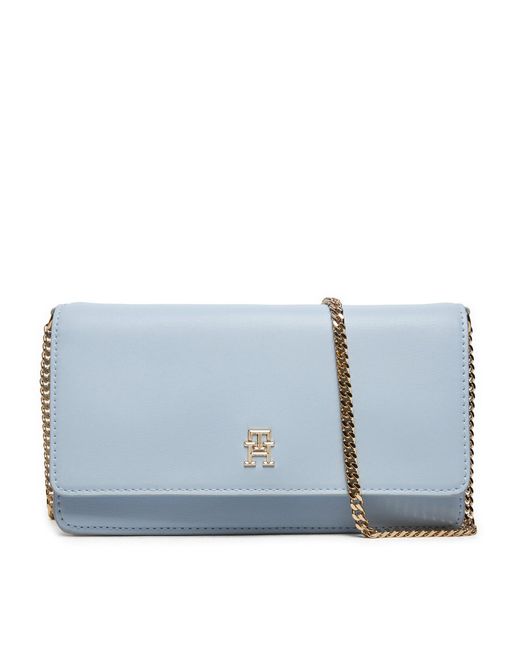 Tommy Hilfiger Blue Handtasche Th Refined Chain Crossover Aw0Aw16109