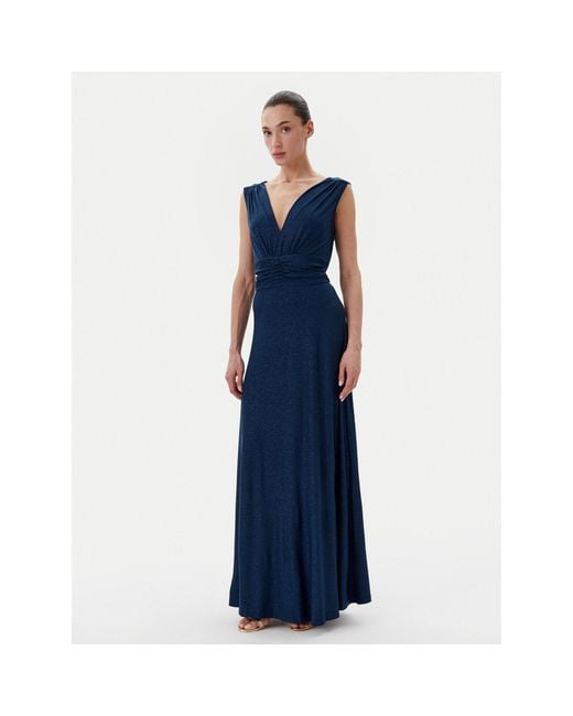 Rinascimento Blue Abendkleid Cfc0122393003 Regular Fit