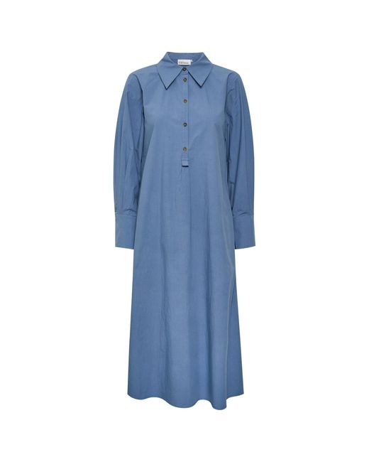 Karen By Simonsen Blue Kleid Für Den Alltag Gerry 10104195 A-Line Fit