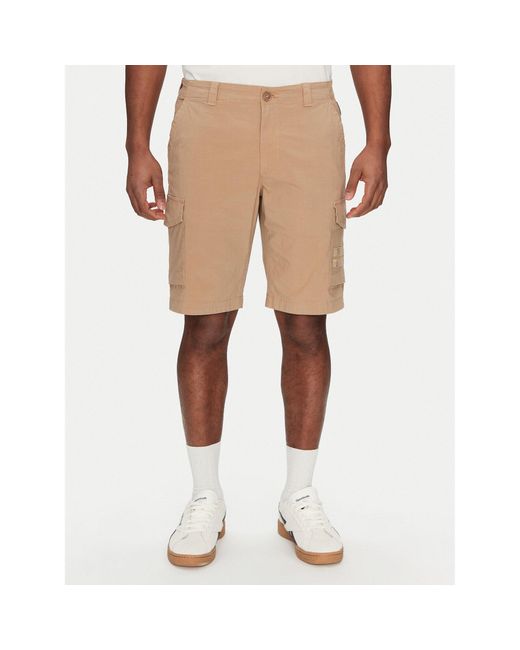 Napapijri Stoffshorts N-Horton Np0A4Hos Regular Fit in Natural für Herren